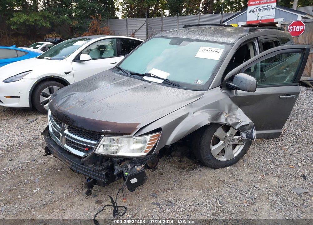 2012 DODGE JOURNEY SXT VIN: 3C4PDDBG9CT333230