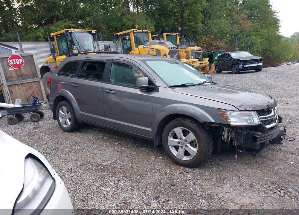 2012 DODGE JOURNEY SXT VIN: 3C4PDDBG9CT333230