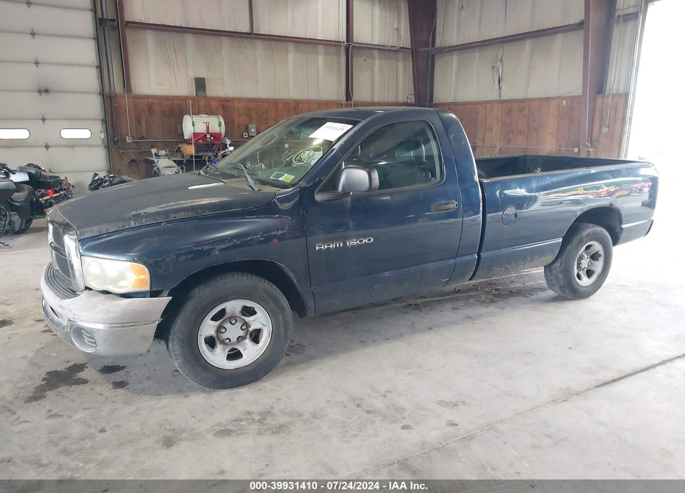 2002 DODGE RAM 1500 ST VIN: 1D7HA16N42J130942