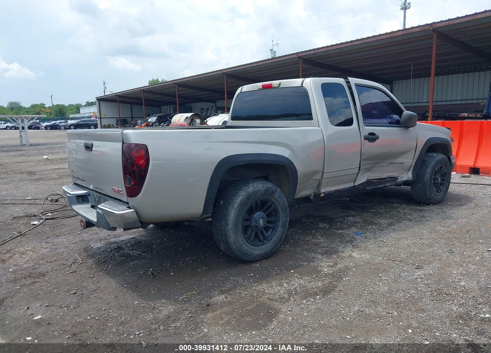 2004 GMC CANYON SLE VIN: 1GTDT196248116085