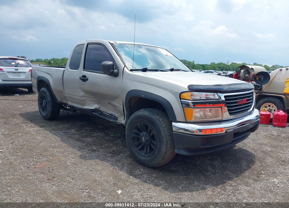 2004 GMC CANYON SLE VIN: 1GTDT196248116085