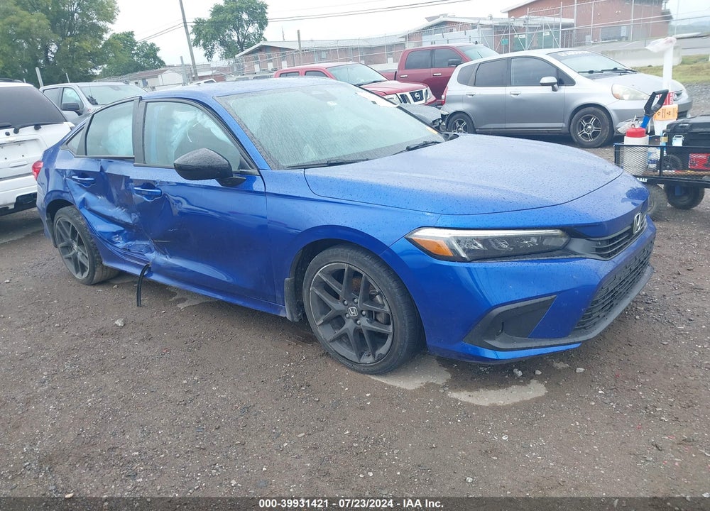 2022 HONDA CIVIC SPORT VIN: 2HGFE2F58NH558290