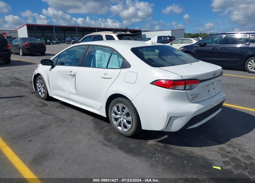 2022 TOYOTA COROLLA LE VIN: 5YFEPMAE2NP298471