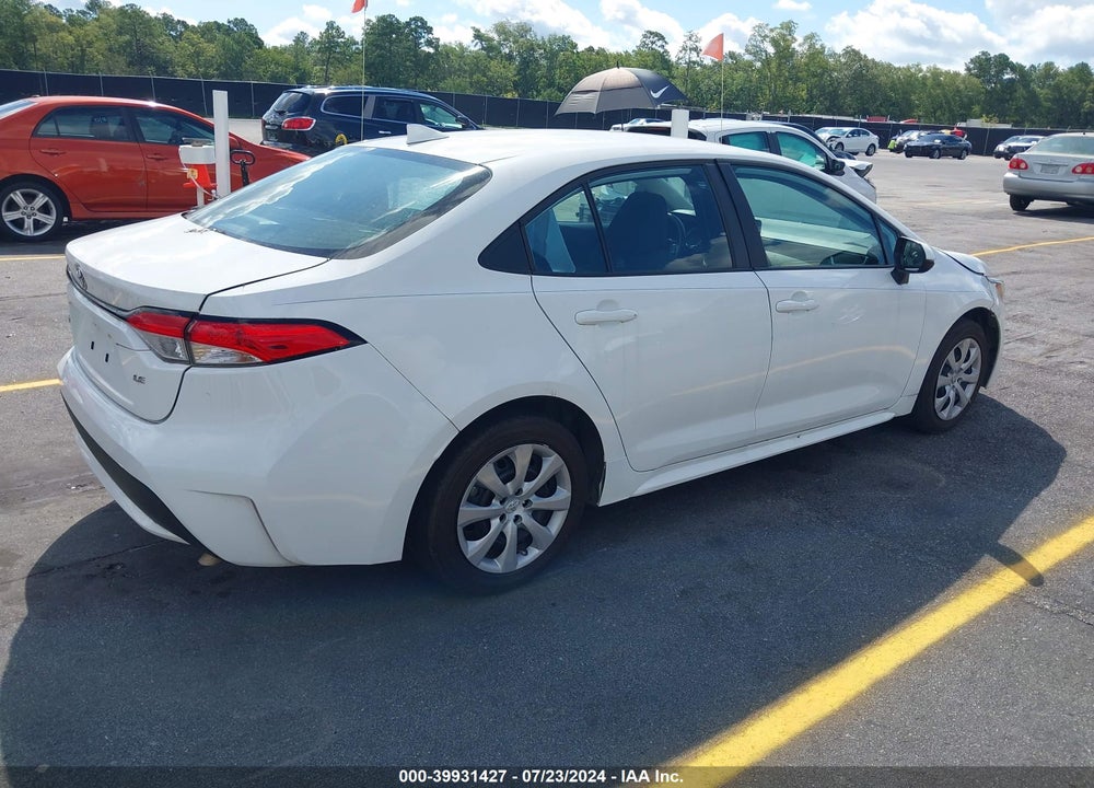 2022 TOYOTA COROLLA LE VIN: 5YFEPMAE2NP298471