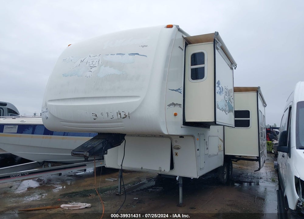 2005 FOREST RIVER WILDCAT VIN: 4X4FWCZ225V010631