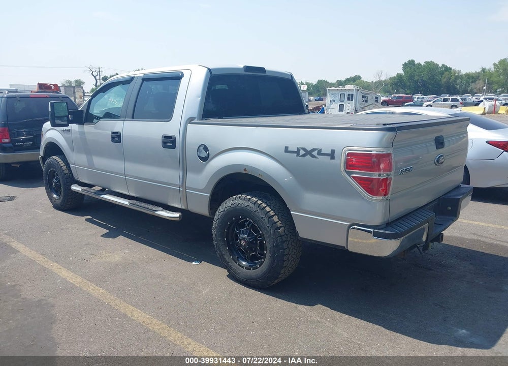 2009 FORD F-150 XLT VIN: 1FTPW14V99FB19166