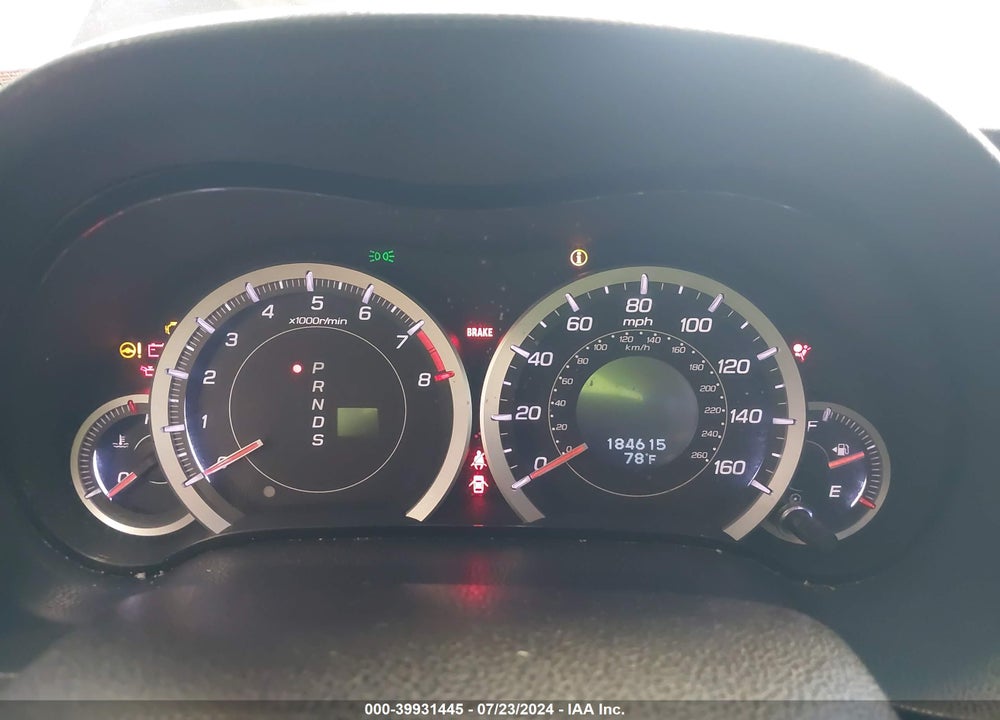 2011 ACURA TSX 2.4 VIN: JH4CW2H51BC001794