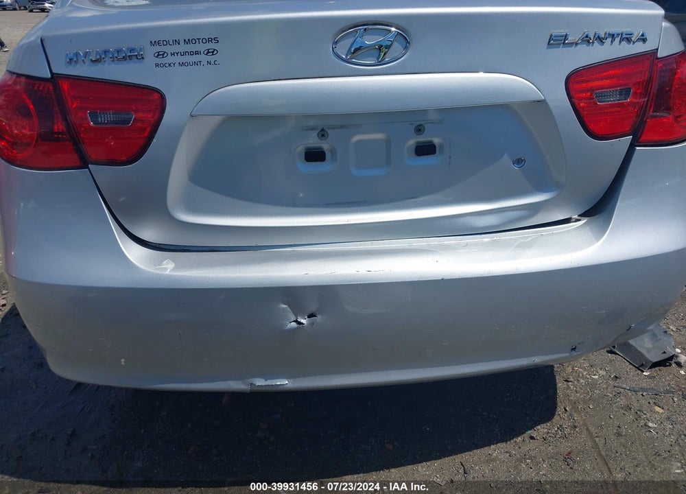 2008 HYUNDAI ELANTRA GLS/SE VIN: KMHDU46D08U512039