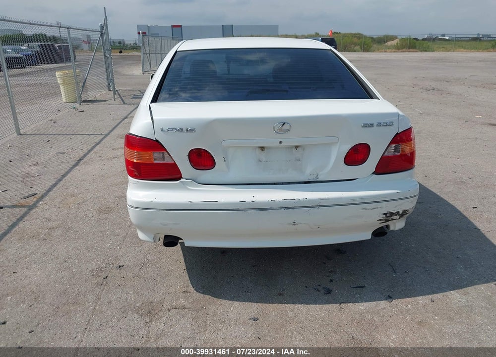 2000 LEXUS GS 300 VIN: JT8BD68S9Y0114708