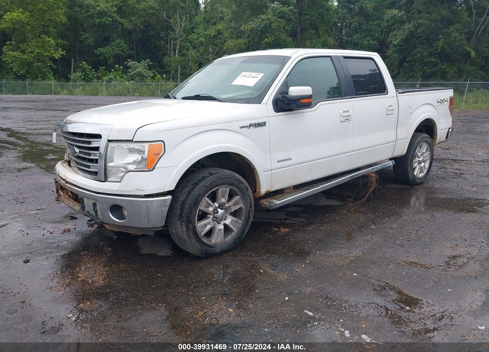 2013 FORD F-150 LARIAT VIN: 1FTFW1ET6DFC09960