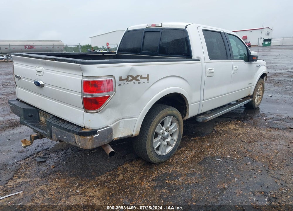 2013 FORD F-150 LARIAT VIN: 1FTFW1ET6DFC09960