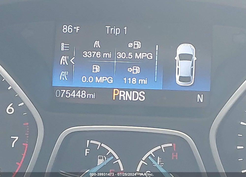 2017 FORD FOCUS SEL VIN: 1FADP3H23HL212976