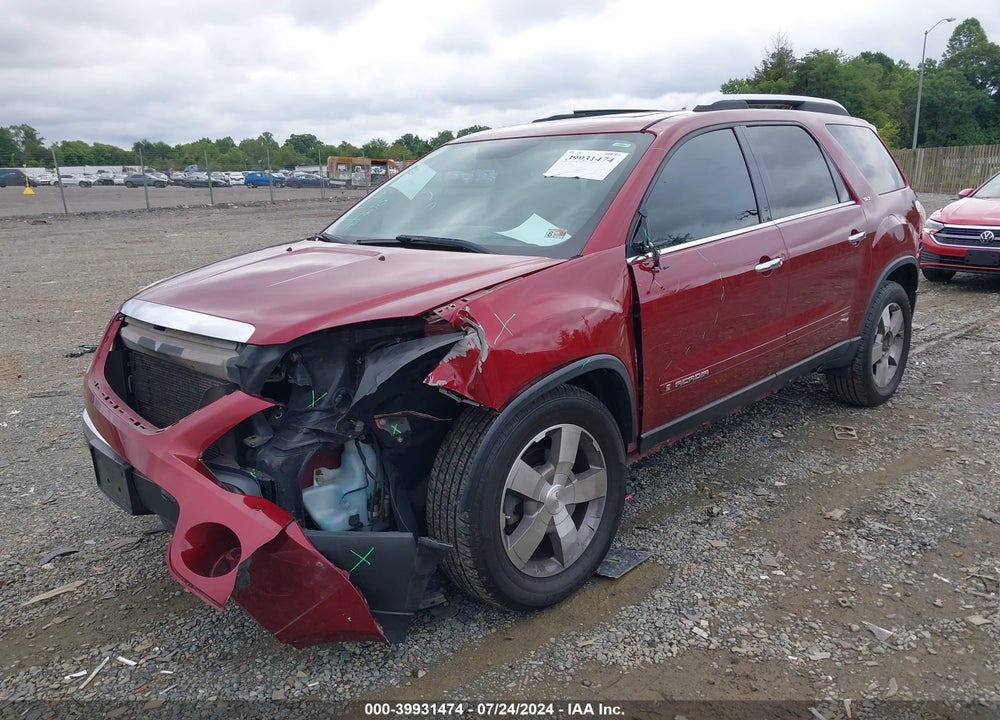 2008 GMC ACADIA SLT-2 VIN: 1GKEV33748J143285