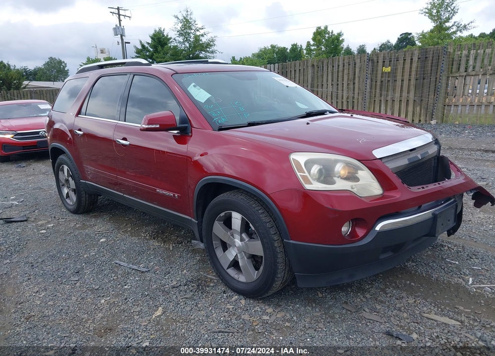 2008 GMC ACADIA SLT-2 VIN: 1GKEV33748J143285