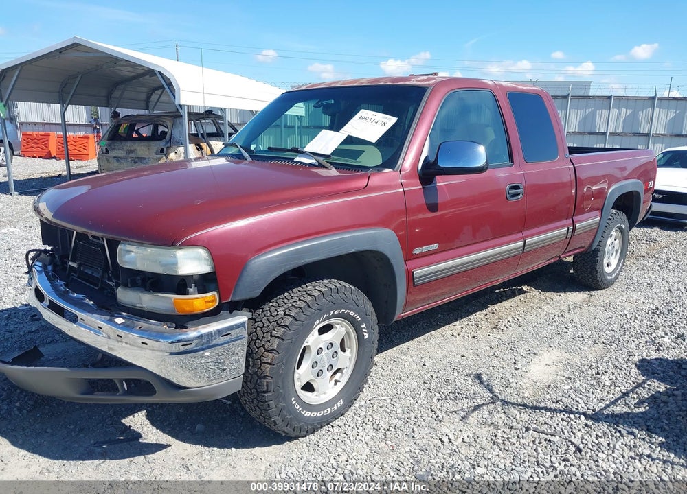 2002 CHEVROLET SILVERADO 1500 LS VIN: 1GCEK19T52E228438