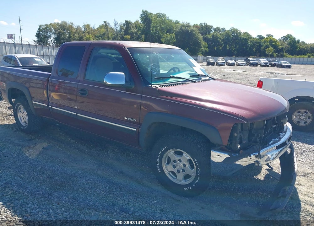 2002 CHEVROLET SILVERADO 1500 LS VIN: 1GCEK19T52E228438