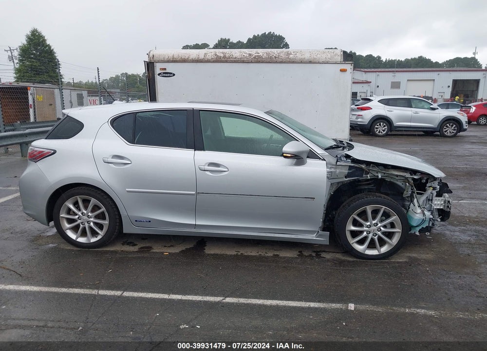 2013 LEXUS CT 200H VIN: JTHKD5BH0D2155542