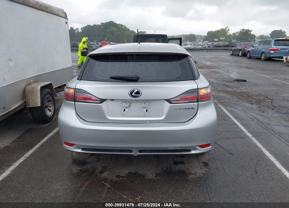 2013 LEXUS CT 200H VIN: JTHKD5BH0D2155542