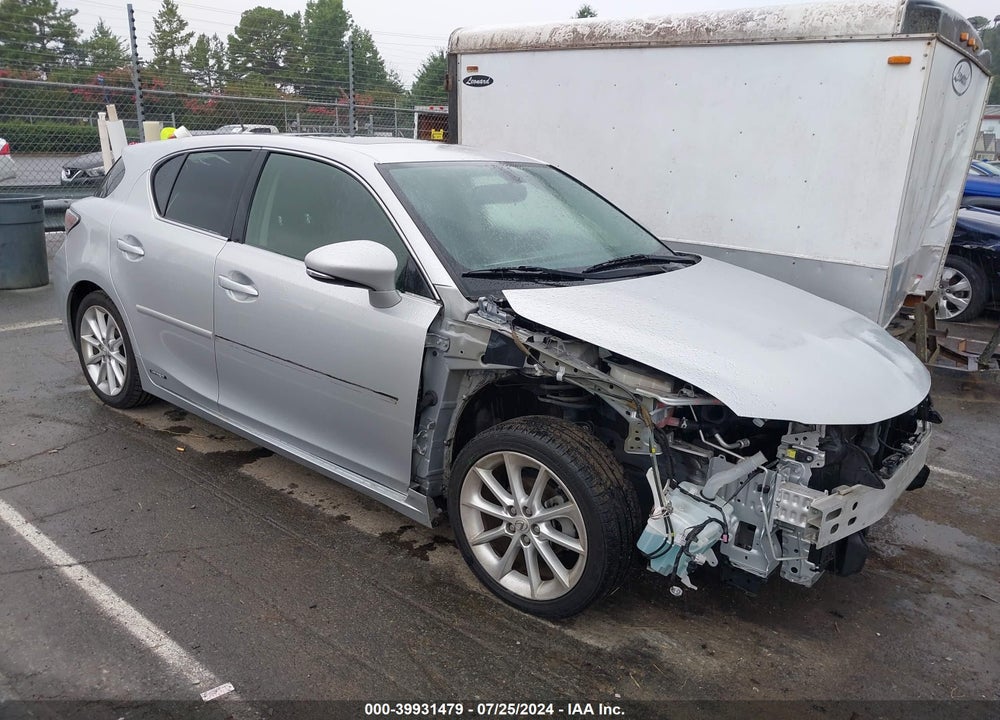 2013 LEXUS CT 200H VIN: JTHKD5BH0D2155542