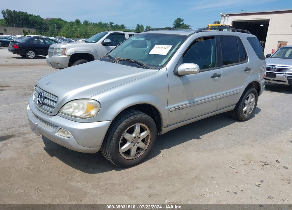 2004 MERCEDES-BENZ ML 350 4MATIC VIN: 4JGAB57E04A496488
