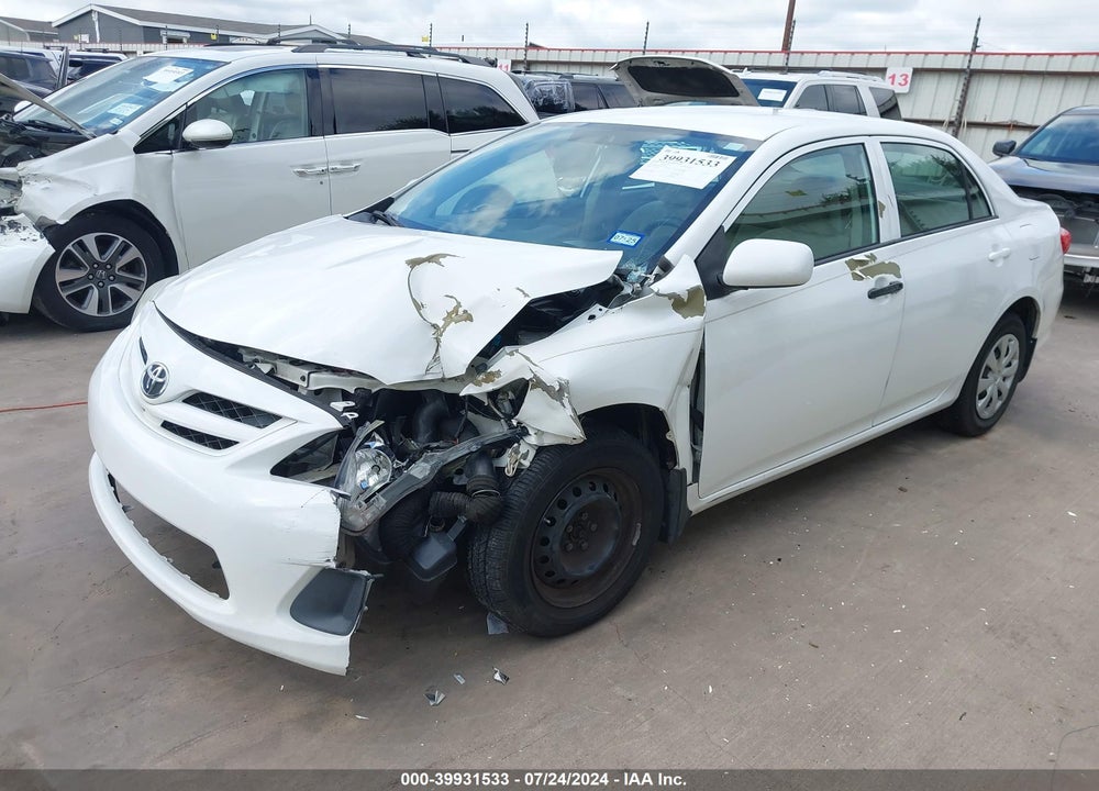 2012 TOYOTA COROLLA L VIN: 5YFBU4EE9CP055341