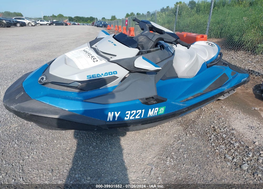 2020 SEADOO GTX VIN: 00000YDV46934B020