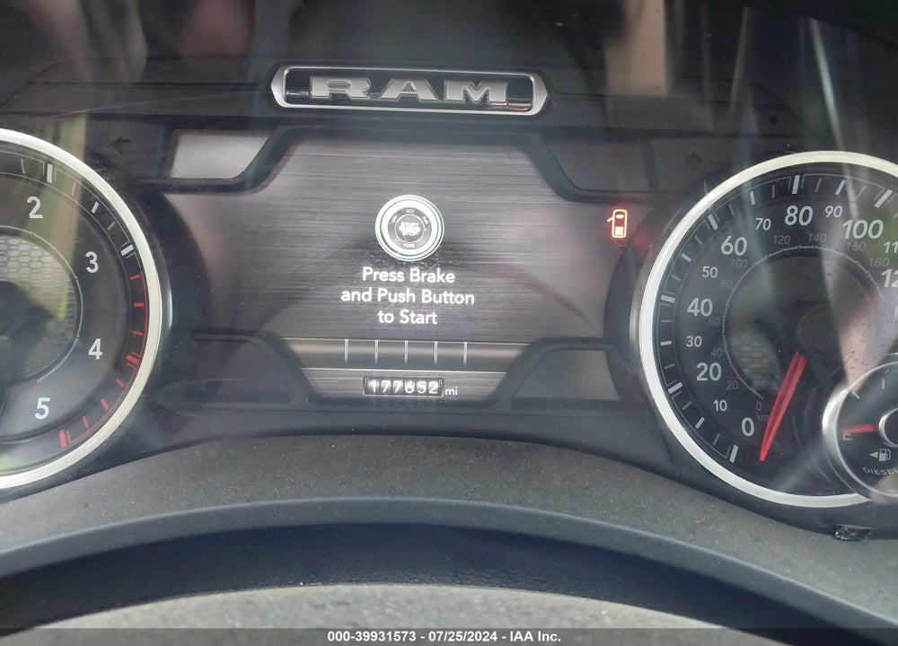 2019 RAM 4500 CHASSIS TRADESMAN/SLT VIN: 3C7WRKAL2KG671868