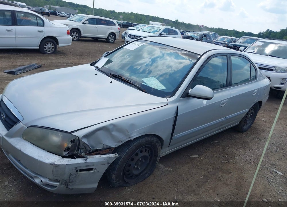 2006 HYUNDAI ELANTRA GLS/LIMITED VIN: KMHDN46D46U371857