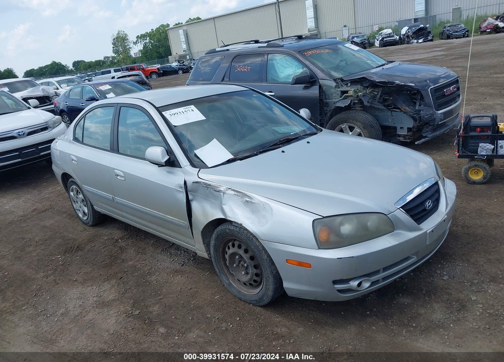 2006 HYUNDAI ELANTRA GLS/LIMITED VIN: KMHDN46D46U371857