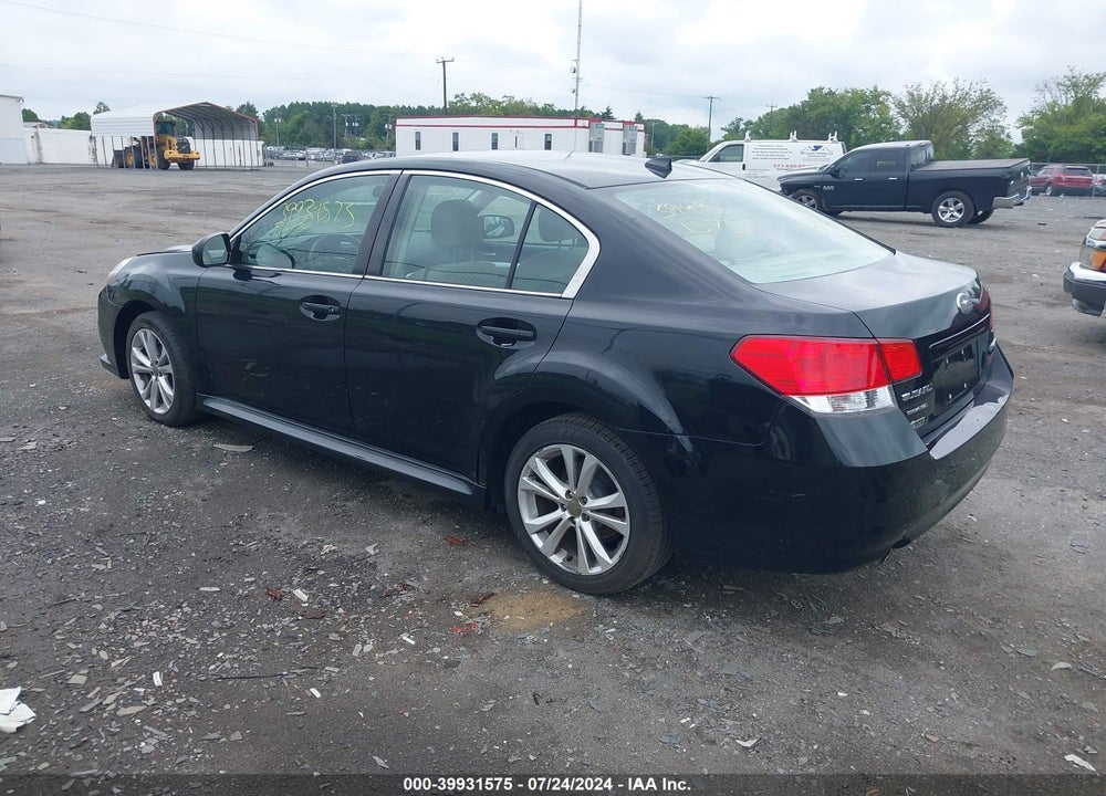2014 SUBARU LEGACY 2.5I PREMIUM VIN: 4S3BMBC65E3014233