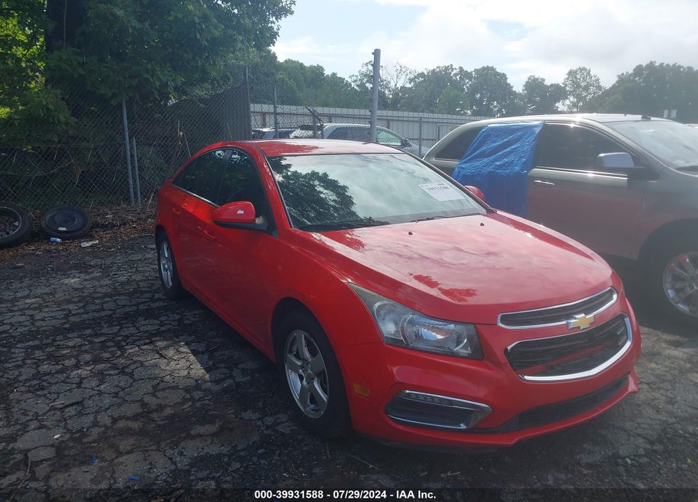 2015 CHEVROLET CRUZE 1LT AUTO VIN: 1G1PC5SB6F7209382