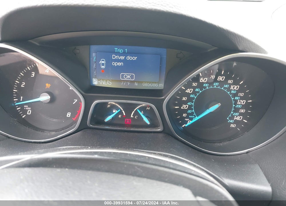 2013 FORD ESCAPE VIN: 1FMCU0F79DUA19873