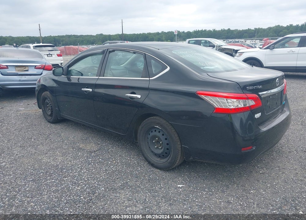 2013 NISSAN SENTRA VIN: 1N4AB7AP0DN901547
