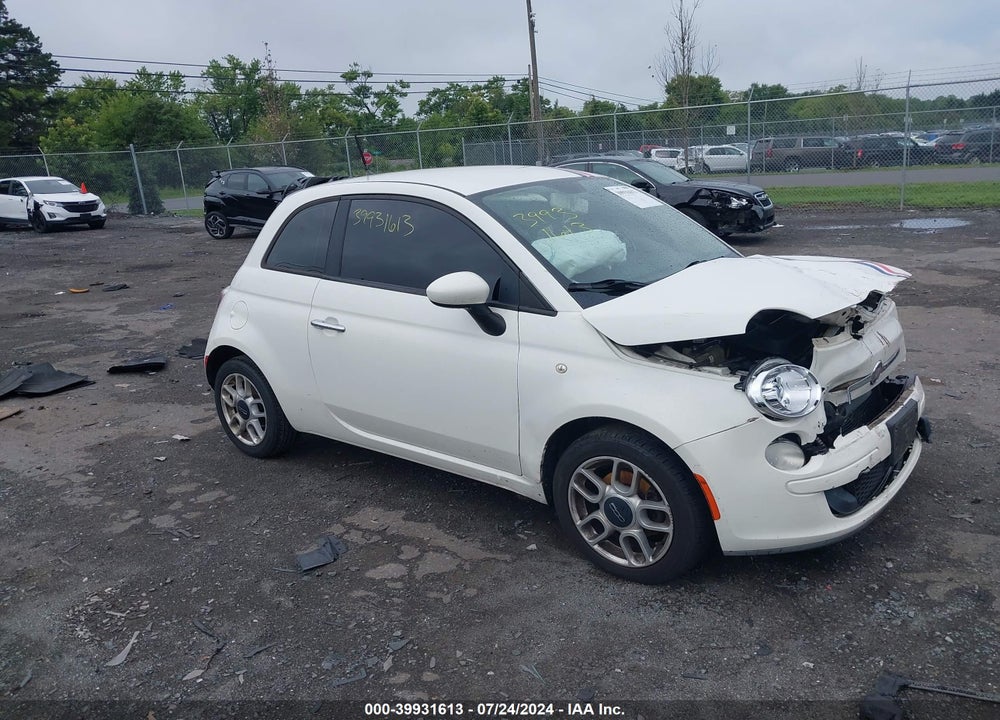 2012 FIAT 500 POP VIN: 3C3CFFAR3CT127848