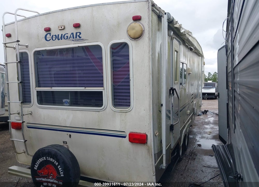 2003 KEYSTONE COUGAR VIN: 4YDF2762932036720