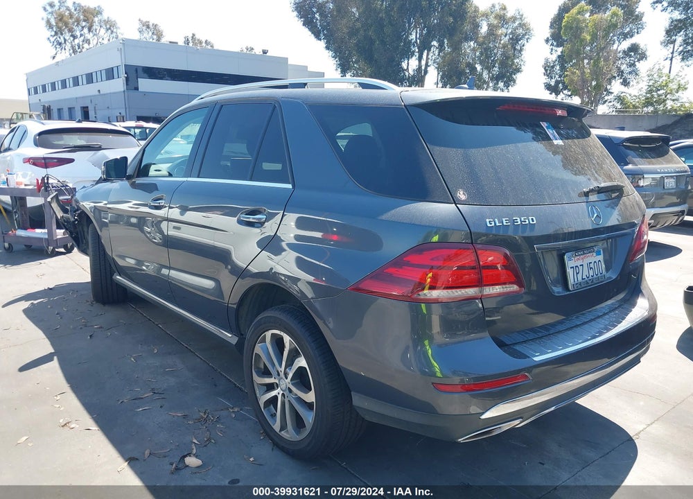 2016 MERCEDES-BENZ GLE 350 VIN: 4JGDA5JB7GA645871