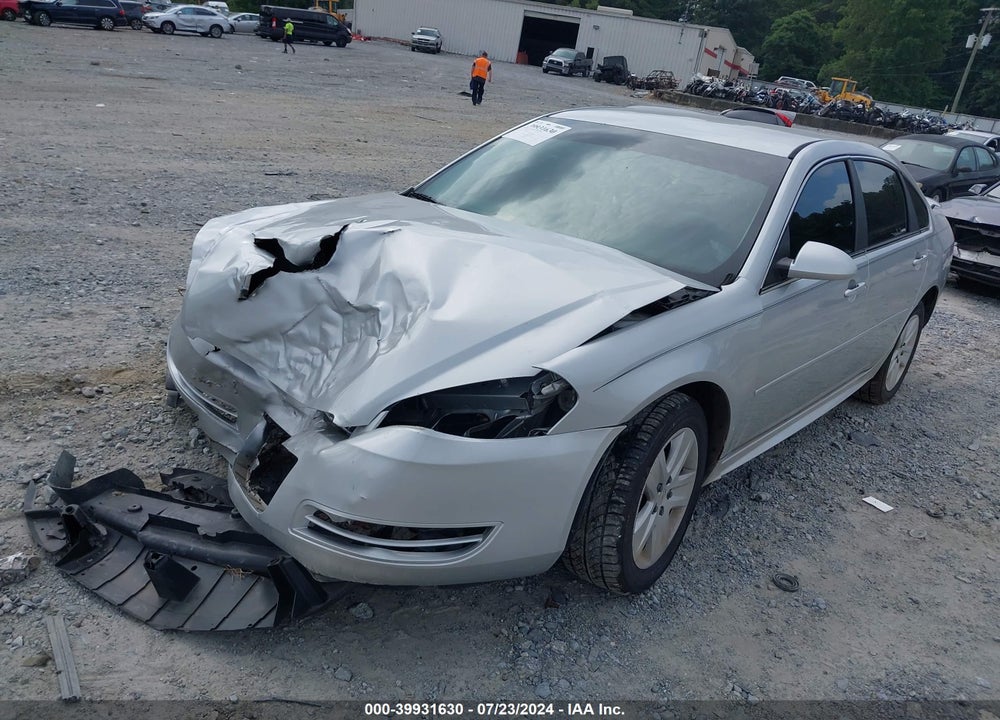 2011 CHEVROLET IMPALA LS VIN: 2G1WF5EK2B1120365