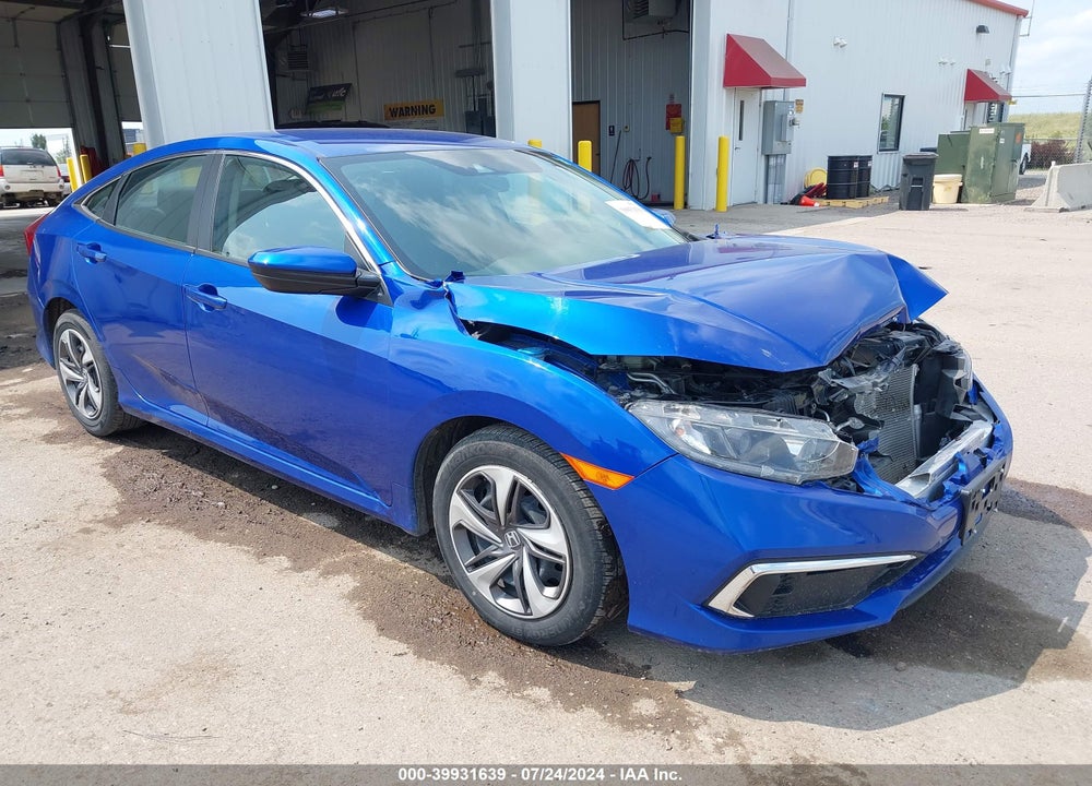 2019 HONDA CIVIC LX VIN: 19XFC2F60KE007047