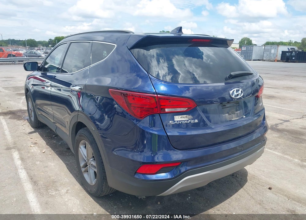 2017 HYUNDAI SANTA FE SPORT 2.4L VIN: 5XYZU3LB1HG398321