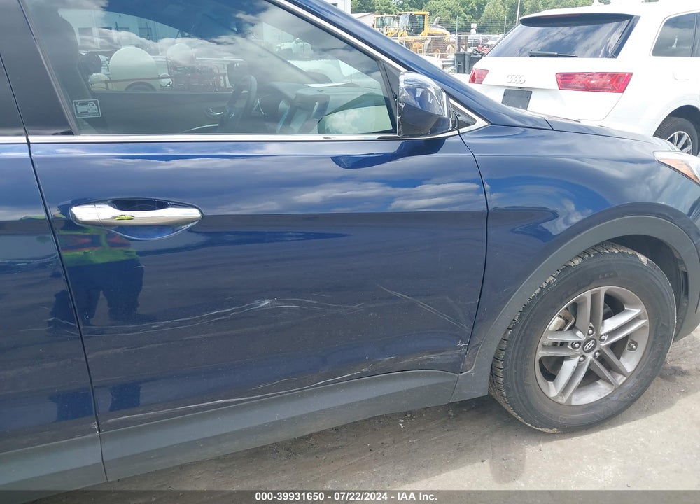 2017 HYUNDAI SANTA FE SPORT 2.4L VIN: 5XYZU3LB1HG398321