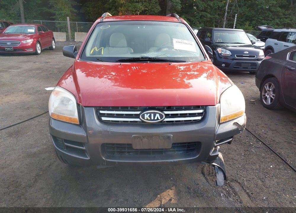2007 KIA SPORTAGE LX VIN: KNDJF724677416440