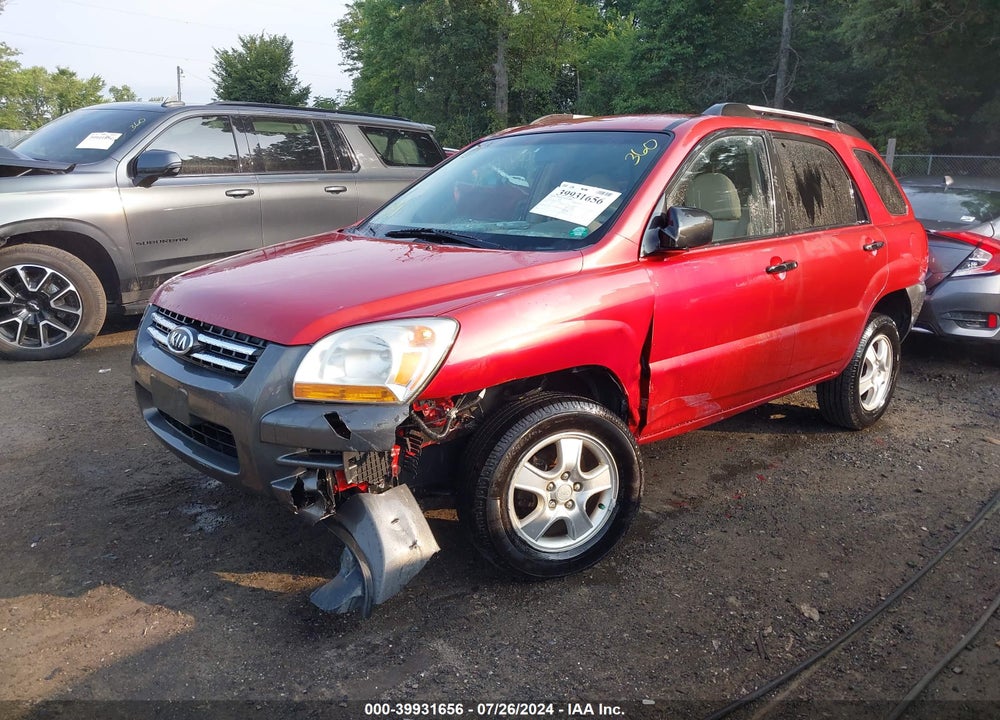 2007 KIA SPORTAGE LX VIN: KNDJF724677416440