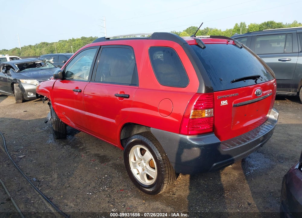 2007 KIA SPORTAGE LX VIN: KNDJF724677416440