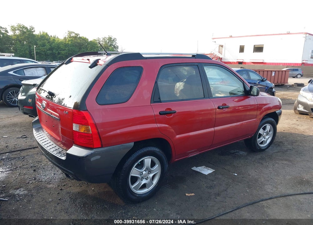 2007 KIA SPORTAGE LX VIN: KNDJF724677416440