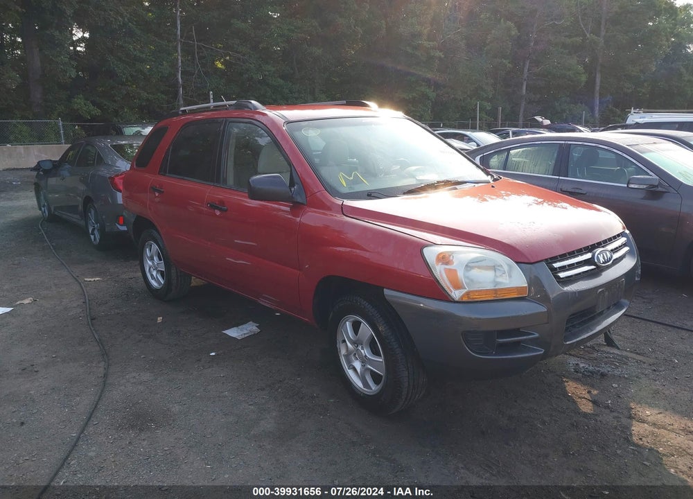 2007 KIA SPORTAGE LX VIN: KNDJF724677416440