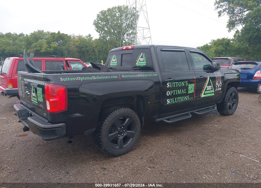 2016 CHEVROLET SILVERADO 1500 2LZ VIN: 3GCUKSEC4GG377852