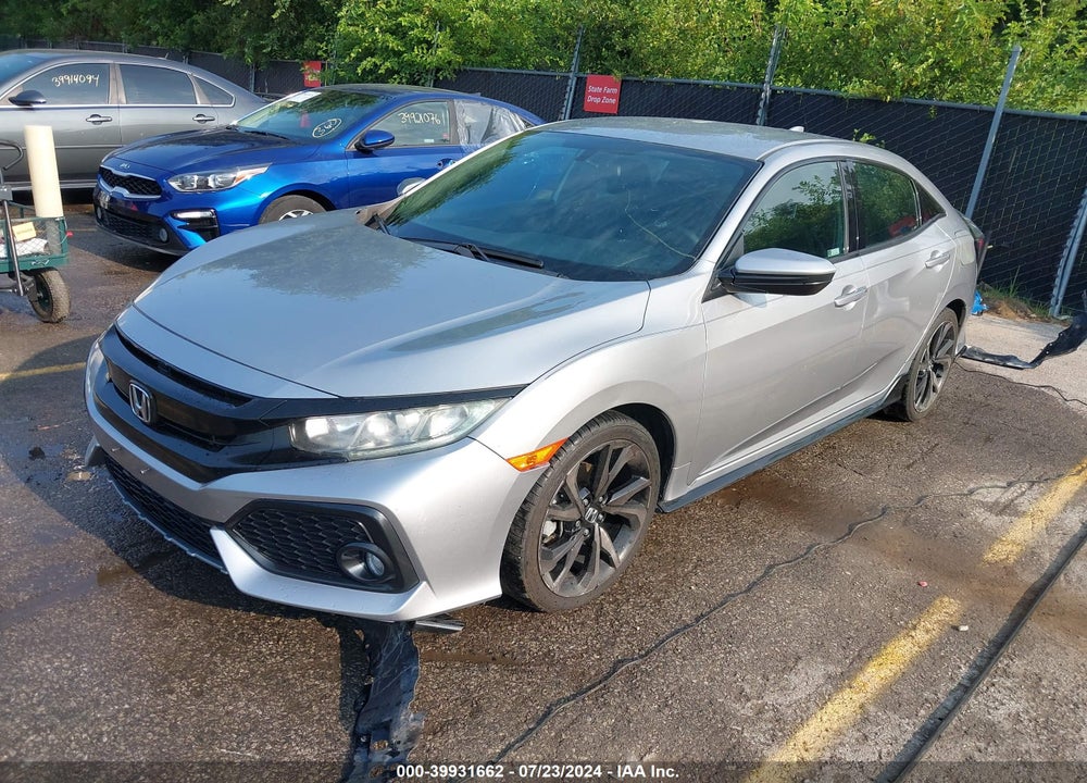 2018 HONDA CIVIC SPORT VIN: SHHFK7H44JU220442