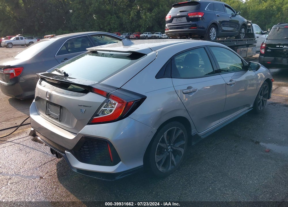 2018 HONDA CIVIC SPORT VIN: SHHFK7H44JU220442
