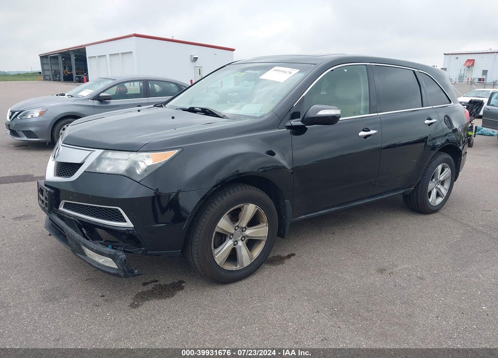 2011 ACURA MDX VIN: 2HNYD2H2XBH527805