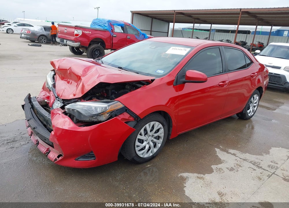 2017 TOYOTA COROLLA LE VIN: 5YFBURHE1HP660664
